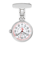 Case Stainless Steel Dial White Dial Arabic Black Lanyard And Retractable Real