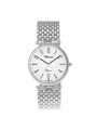 Case Stainless Steel Dial White Dial Black Arabic Bracelet