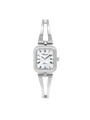 Case Stainless Steel Dial Mother of Pearl Dial Black Roman Half Bangle