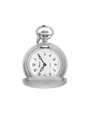 Case Rhodium Plated Dial White Dial Arabic