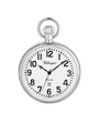 Case Rhodium Plated Dial White Dial Arabic