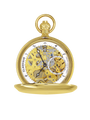 Case Gold Plated Dial Skeleton Dial Arabic