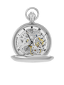 Case Rhodium Plated Dial Skeleton Dial Roman