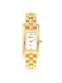 Case Gold Plated Stainless Steel Dial White Dial Roman Bracelet
