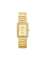 Case Gold Plated Stainless Steel Dial Champagne Dial Champagne Roman Bracelet