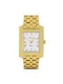 Case Gold Plated Stainless Steel Dial White Dial Champagne Roman Bracelet