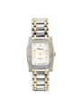 Case Two Tone Gold Plated Stainless Steel Dial Mother of Pearl Dial Diamond Bracelet