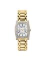 Case Gold Plated Stainless Steel Dial White Dial Roman Bracelet