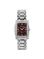 Case Stainless Steel Dial Brown Dial Silver Roman Bracelet