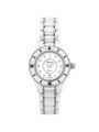 Case Stainless Steel White Ceramic Dial White Dial Diamond Bracelet