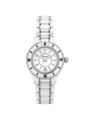 Case Stainless Steel White Ceramic Dial White Dial Arabic Number Bracelet