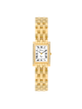 Case Gold Plated Stainless Steel Dial White Dial Black Roman Bracelet
