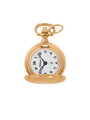 Case Rose Gold Plated Dial White Dial Arabic