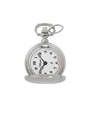 Case Rhodium Plated Dial White Dial Arabic