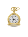 Case Gold Plated Dial White Dial Roman