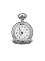 Case Antique Silver Tone Dial White Dial Arabic