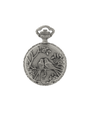 Case Antique Silver Tone Dial White Dial Roman