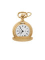 Case Rose Gold Plated Dial White Dial Roman