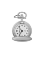 Case Rhodium Plated Dial White Dial Arabic