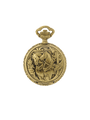 Case Antique Gold Tone Dial White Dial Black Roman