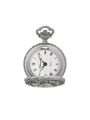 Case Antique Silver Tone Dial White Dial Black Roman