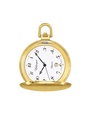 Case Gold Plated Dial White Dial Arabic 