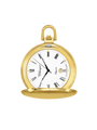 Case Gold Plated Dial White Dial Roman 