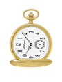 Case Gold Plated Dial White Dial Arabic