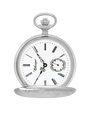 Case Rhodium Plated Dial White Dial Roman