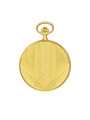 Case Gold Plated Dial White Dial Roman