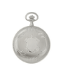 Case Rhodium Plated Dial White Dial Arabic
