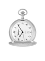 Case Rhodium Plated Dial White Dial Arabic