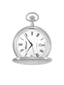 Case Rhodium Plated Dial White Dial Roman