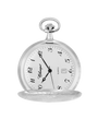 Case Rhodium Plated Dial White Dial Arabic