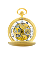 Case 18ct Gold Dial Skeleton Dial Roman