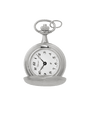 Case Rhodium Plated Dial White Dial Arabic