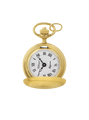Case 9ct Gold Dial White Dial Roman