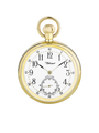Case Gold Plated Dial White Dial Arabic