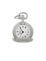 Case Rhodium Plated Dial White Dial Roman