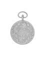 Case Rhodium Plated Dial White Dial Arabic 