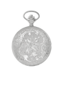 Case Silver Tone Dial White Dial Arabic
