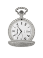 Case Antique Silver Tone Dial White Dial Roman