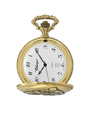Case Antique Gold Tone Dial White Dial Arabic 