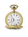 Case Antique Gold Tone Dial White Dial Roman 