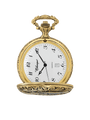 Case Antique Gold Tone Dial White Dial Arabic