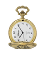 Case Antique Gold Tone Dial White Dial Arabic