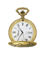 Case Antique Gold Tone Dial White Dial Roman