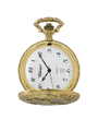 Case Antique Gold Tone Dial White Dial Arabic