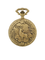 Case Antique Gold Tone Dial White Dial Roman