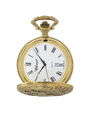 Case Antique Gold Tone Dial White Dial Roman